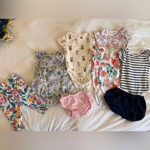 8 peice girl clothing bundle